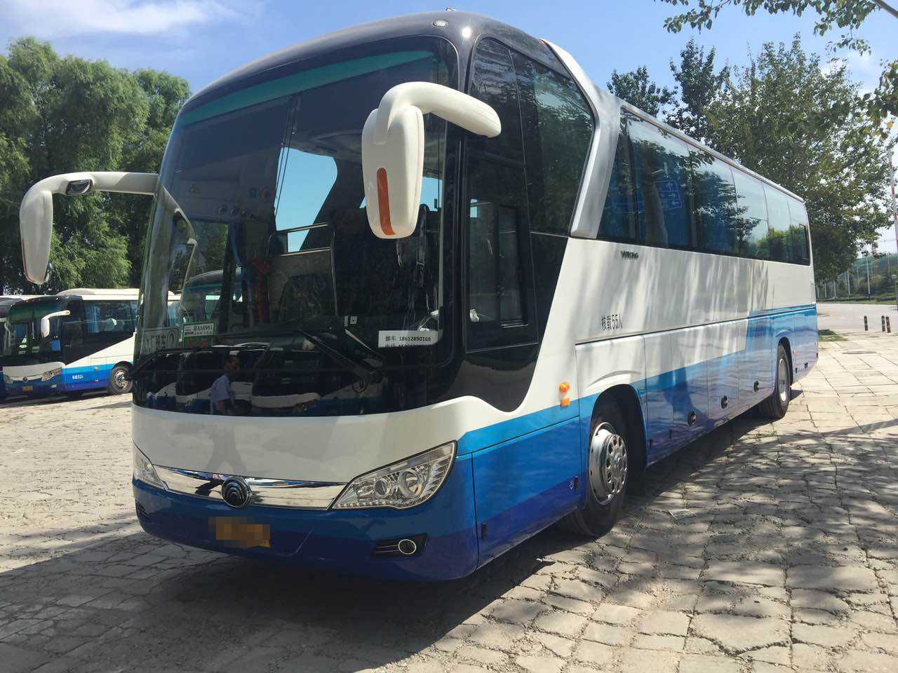 China Supplier 55 Seats Yutong Used Luxury Coaches Euro 4 Emission Standard 100 Km/H Max Speed