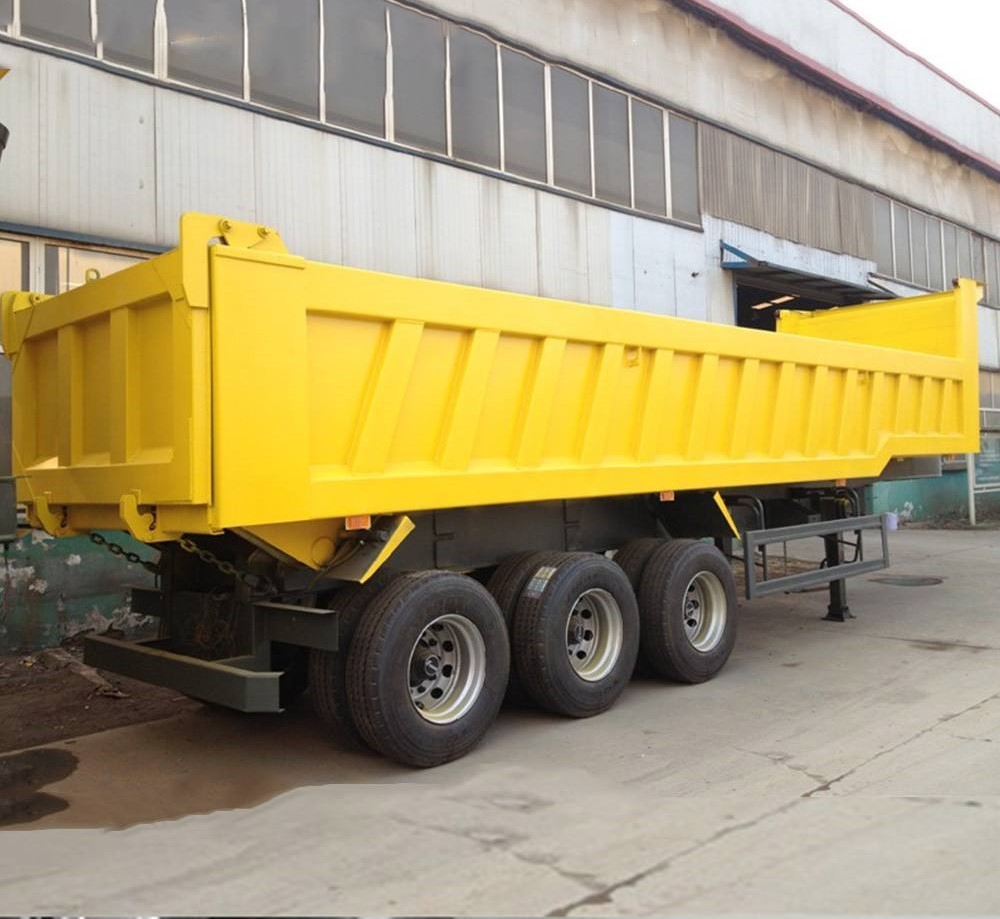 45Ton Payload Used Dumping Tipper Trailer
