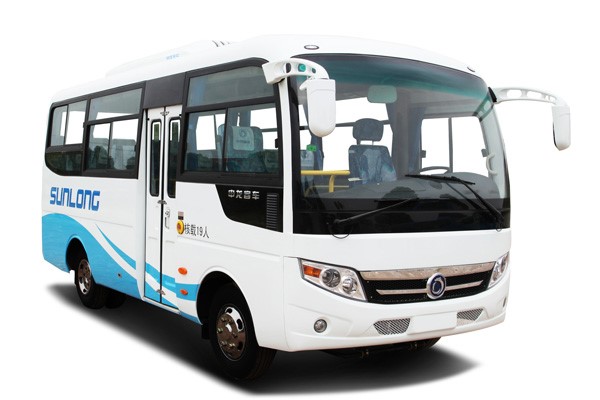 Shenlong Brand Second Hand Mini Bus , Used Coach Bus 19 Seat 95 Km/H Max Speed