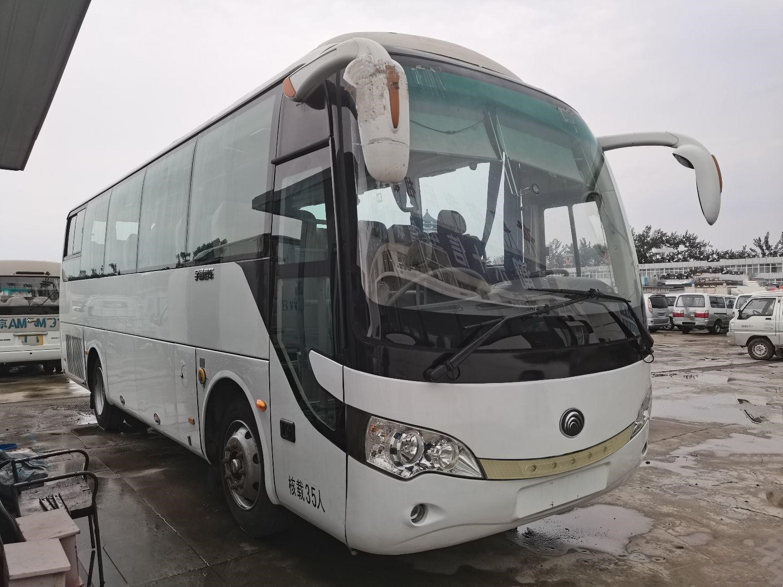 YUTONG Bus 35 Seats Second Hand Diesel Fuel ZK6107 Coach Used Bus Export Used Coach Bus