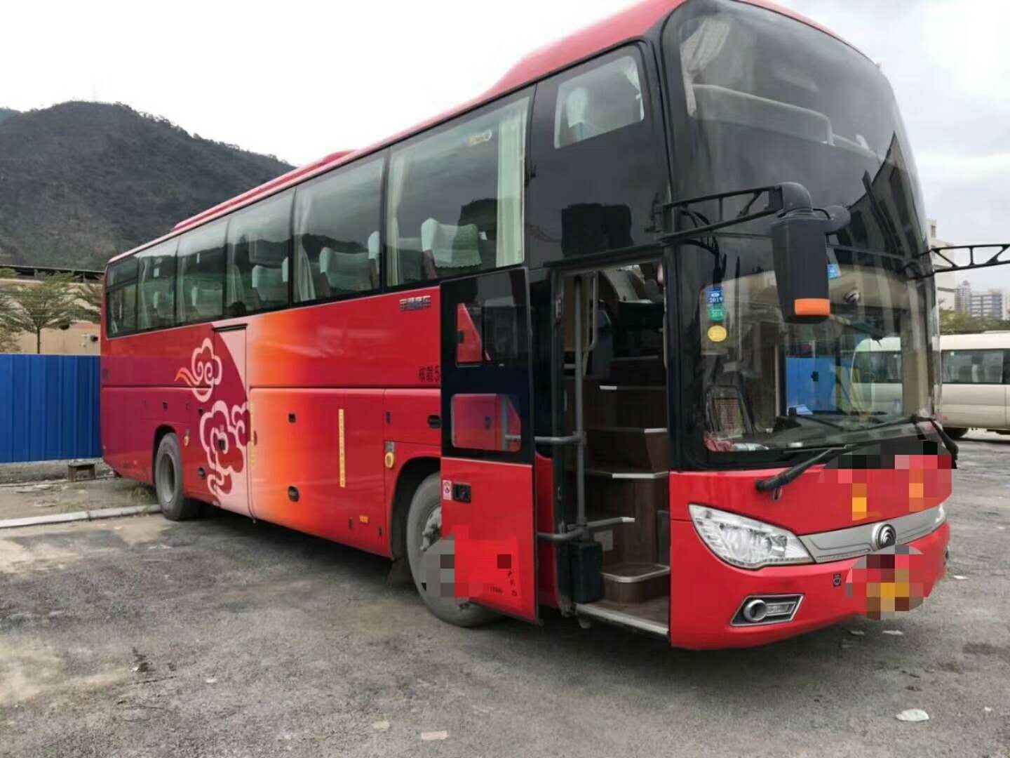 54 Seats 274KW Used YUTONG Buses Weichai Engine Great Performance
