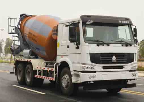 Used 340hp 10m3 ZOOMLION-HOWO Concrete Mixer Truck 