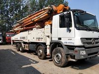 USED BENZ--ZOOMLION Concrete Pump Truck 49m